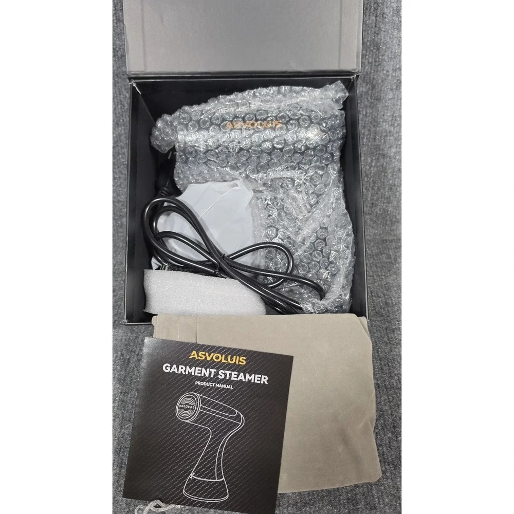 ASVOLUIS Portable Garment Steamer Handheld Clothes Fabric Steamer‎ Travel NIB